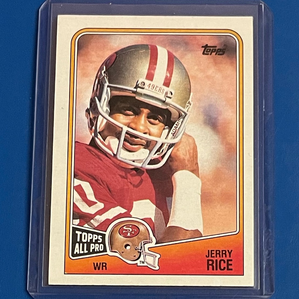 Jerry Rice #43 [All-Pro] 1988 Topps Football Trading Card